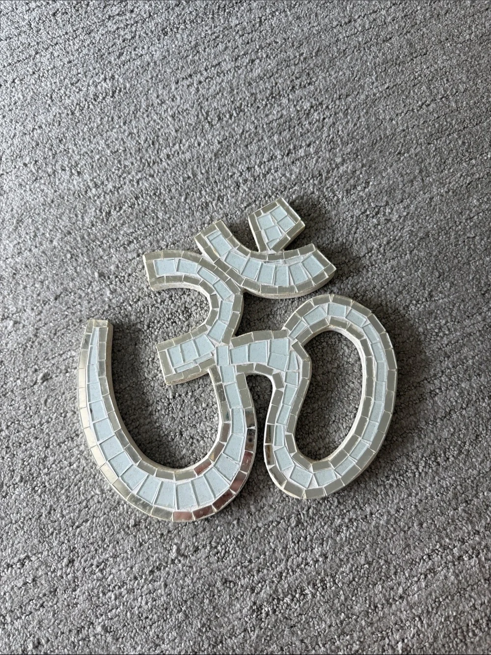 Mosaic Om Symbol wall art